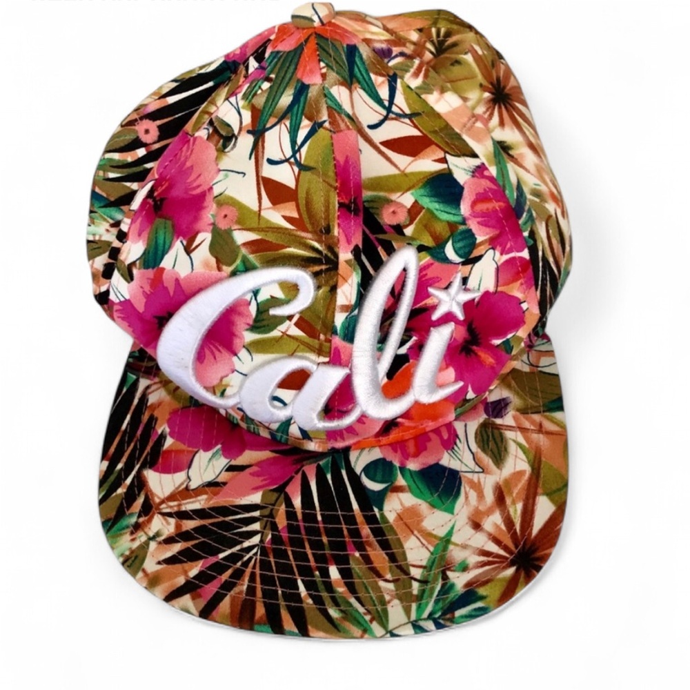 HEADLINES CALI HAWAIIAN FLORAL SNAP BACK HAT